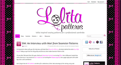 Desktop Screenshot of lolitapatterns.com